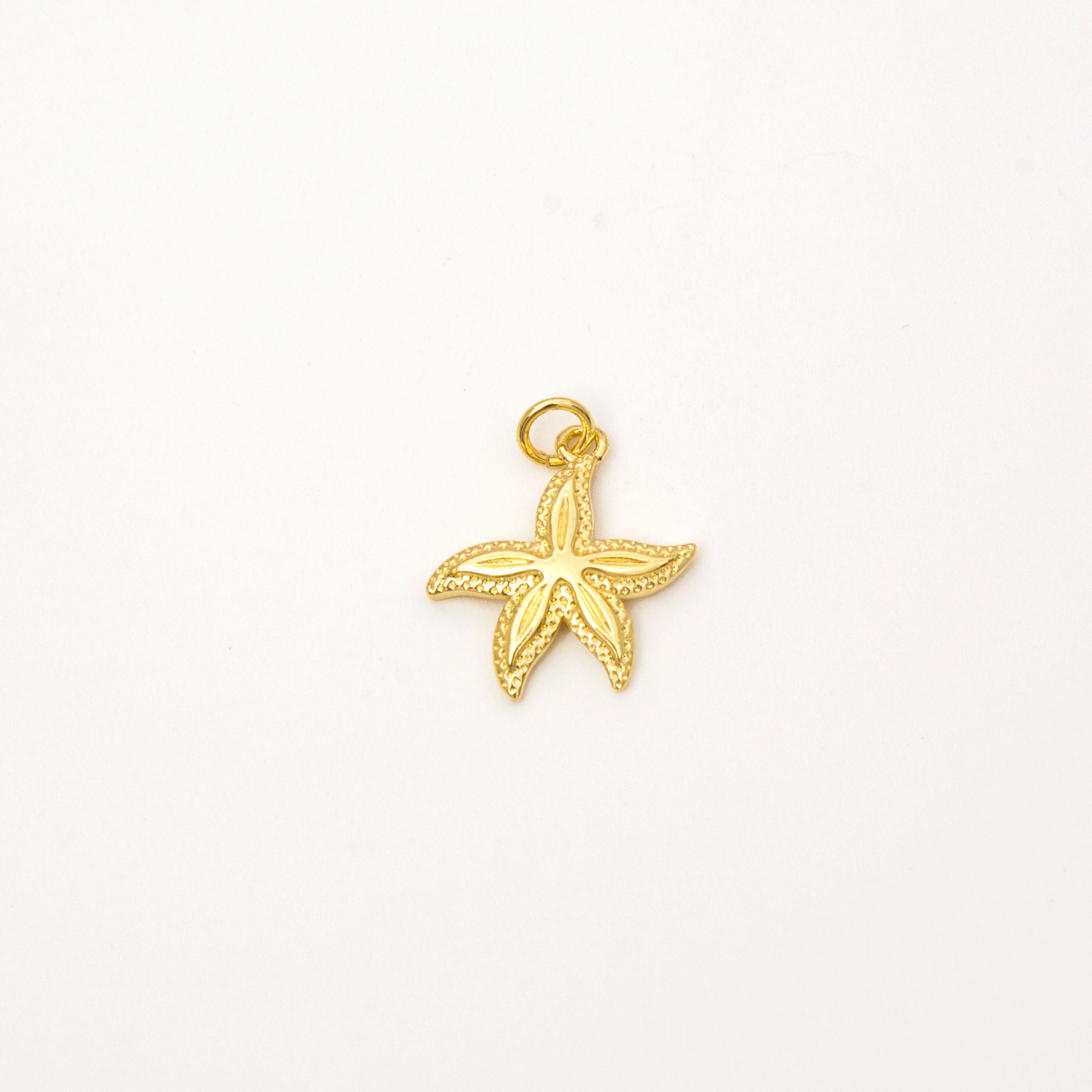 Textured Starfish Charm