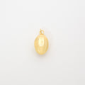 Textured Oval Charm