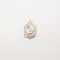 Baroque Pearl Charm - Lavender