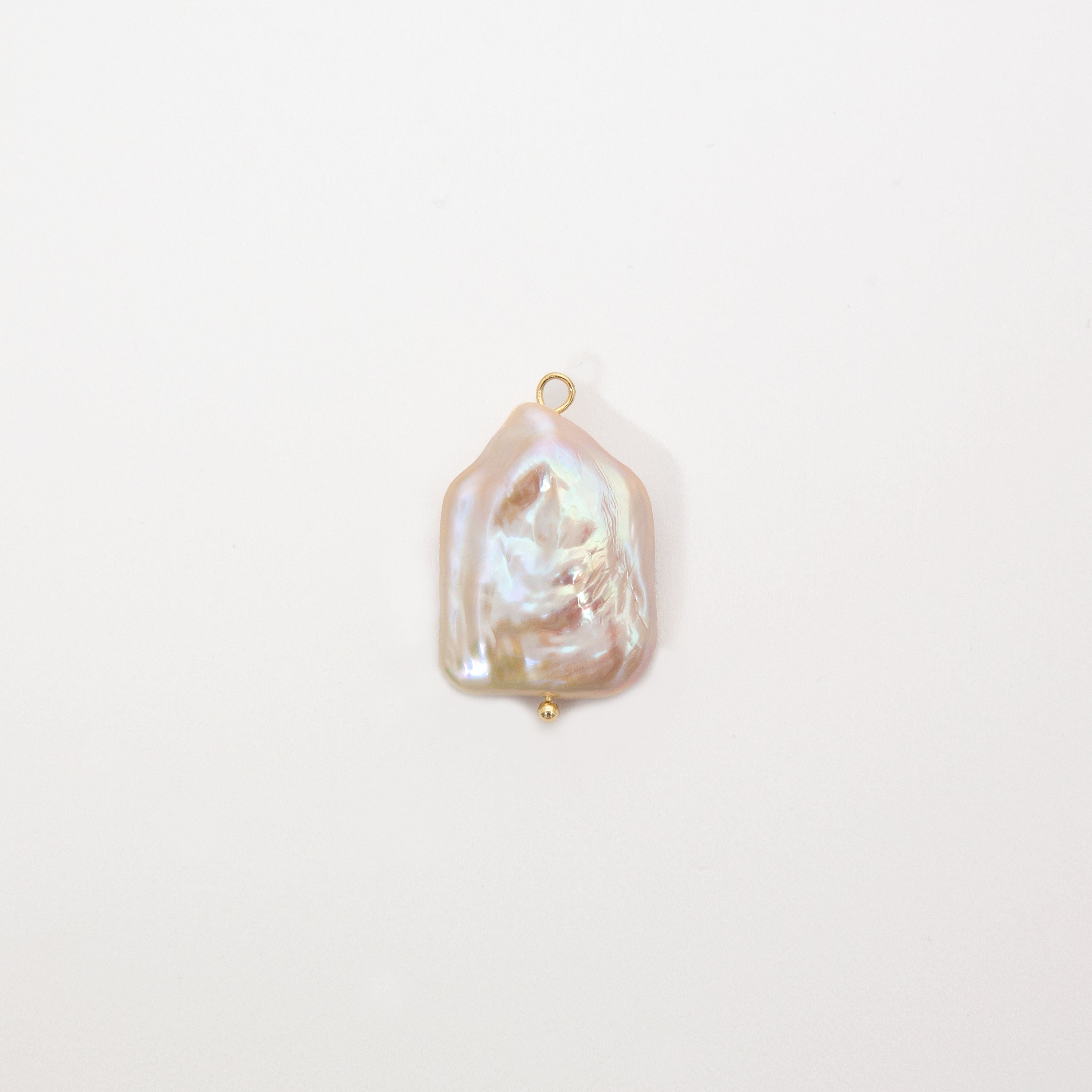Baroque Pearl Charm - Lavender