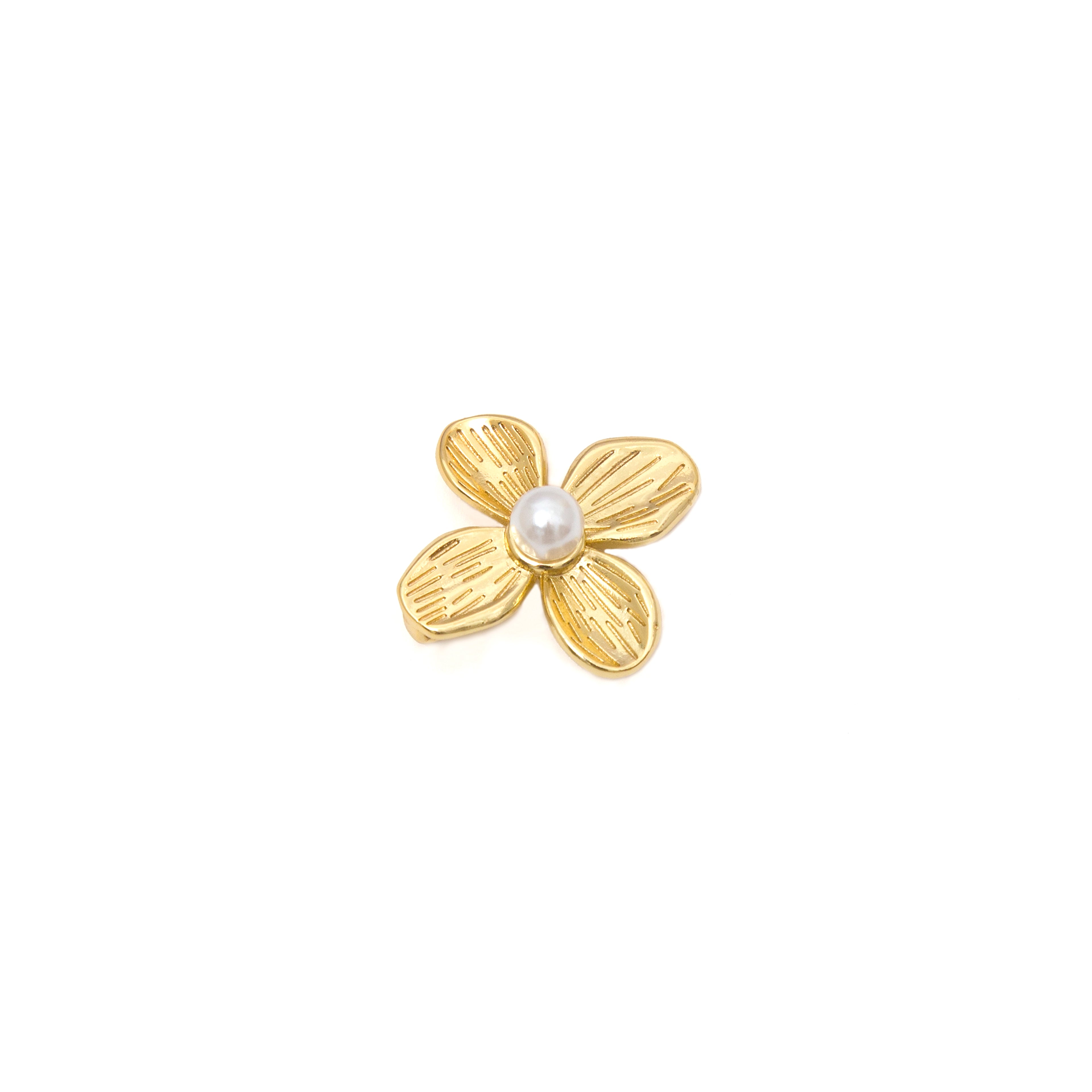 Pearl Flower Charm