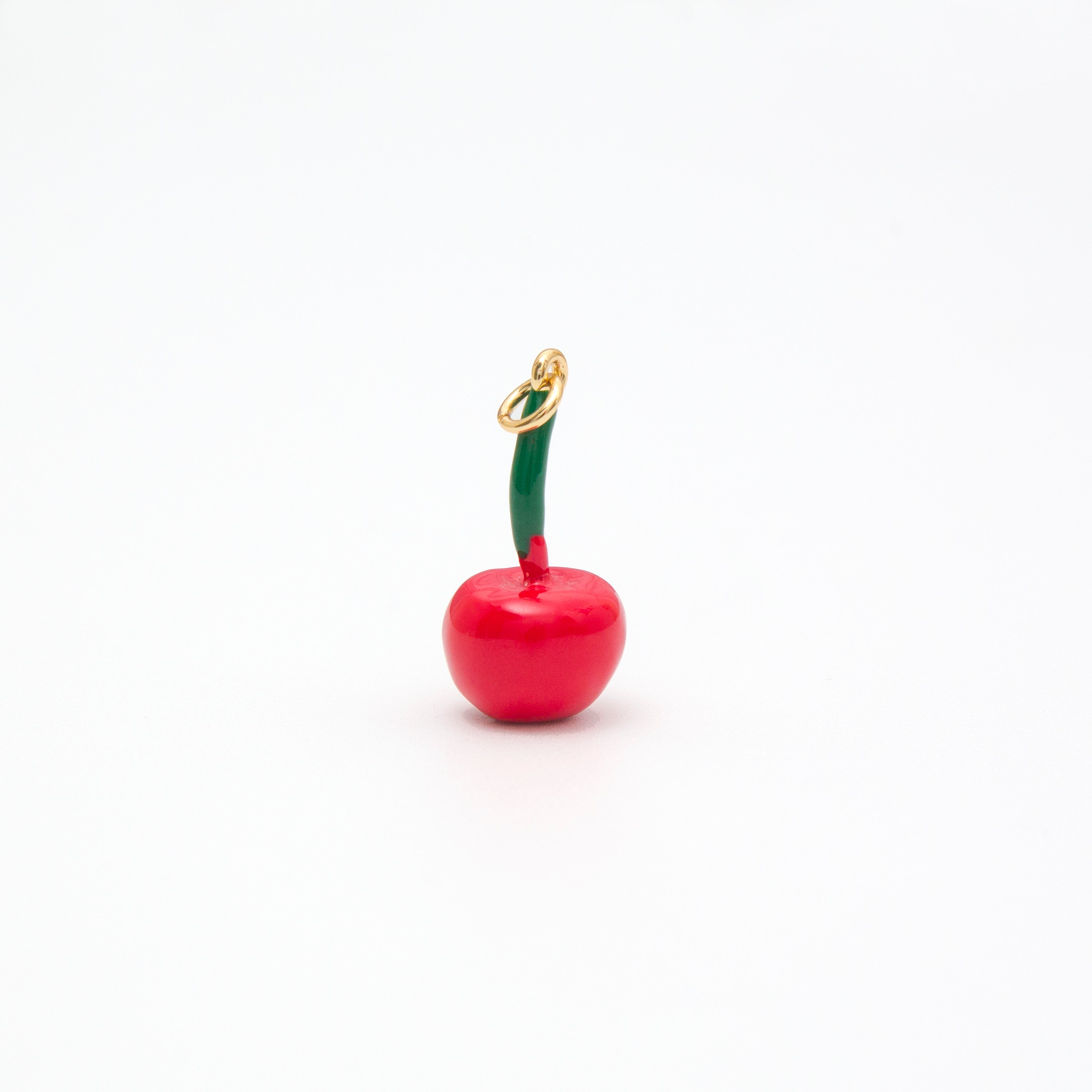 Enamel Cherry Charm 2