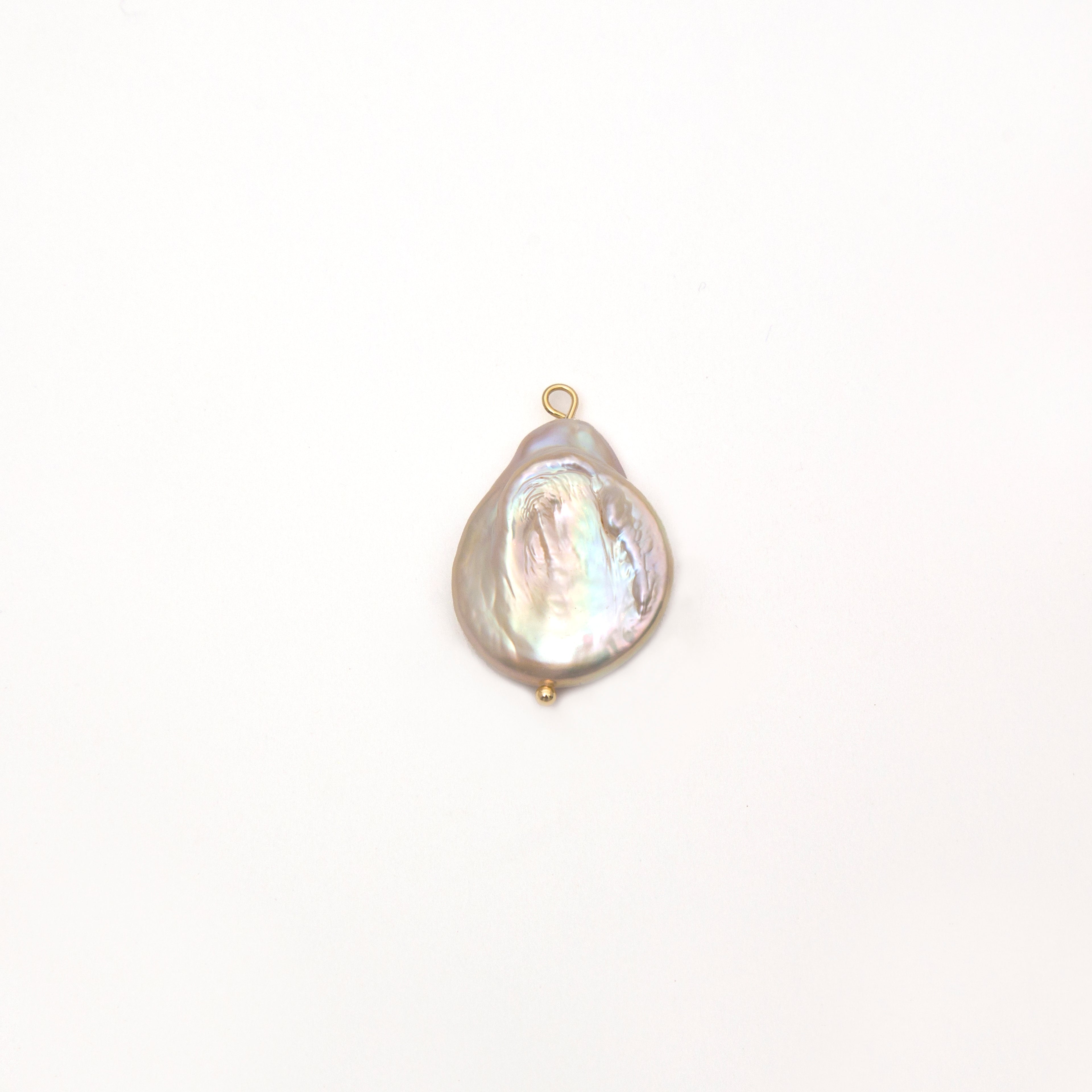 Baroque Pearl Pendant Charm