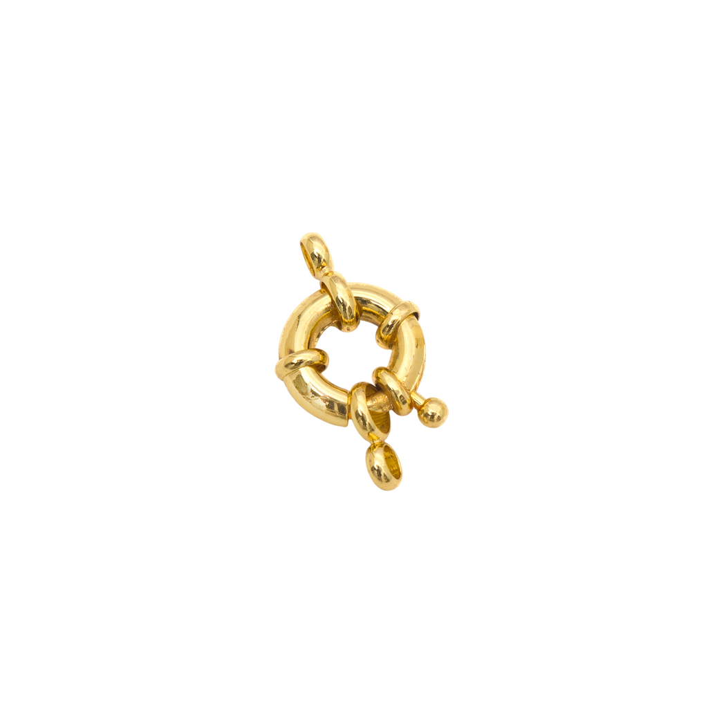 Spring Ring Clasp Charm cutout