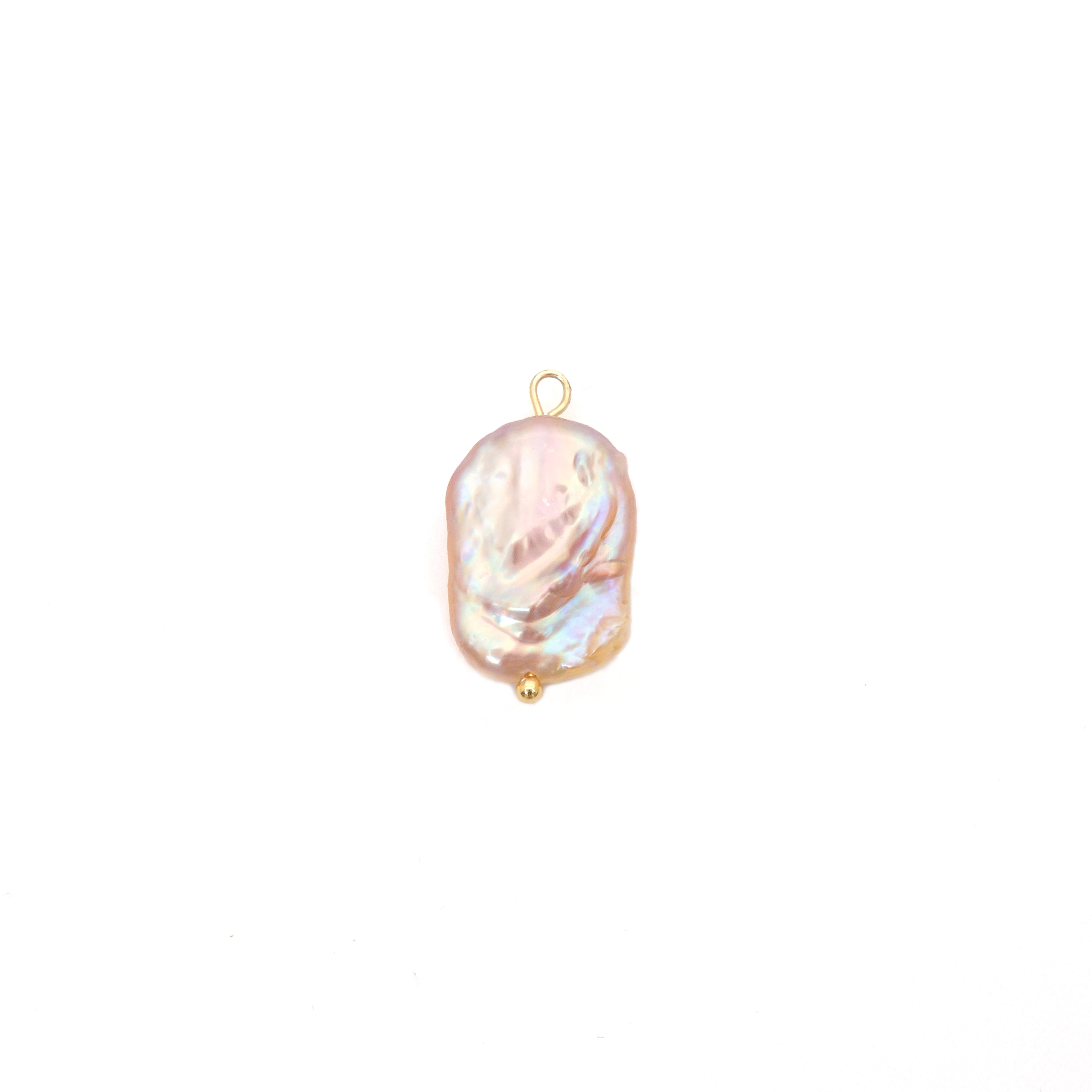 Baroque Pearl Charm - Blush