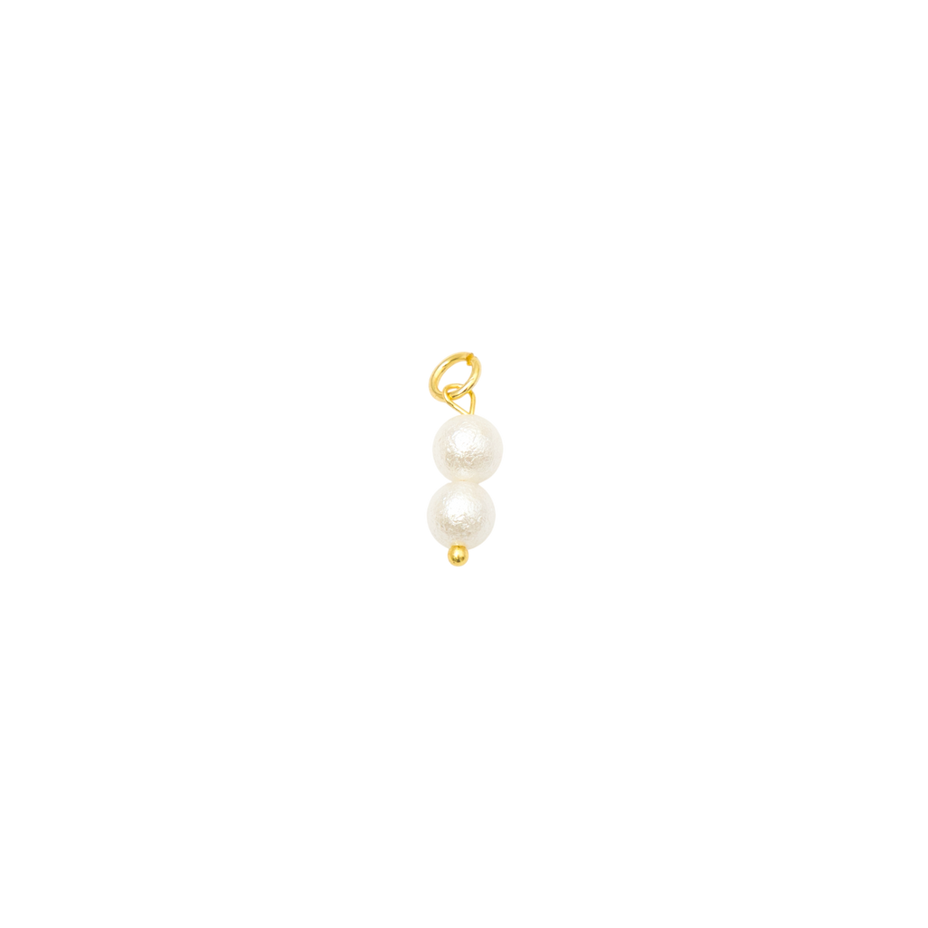 Double Pearl Charm cutout