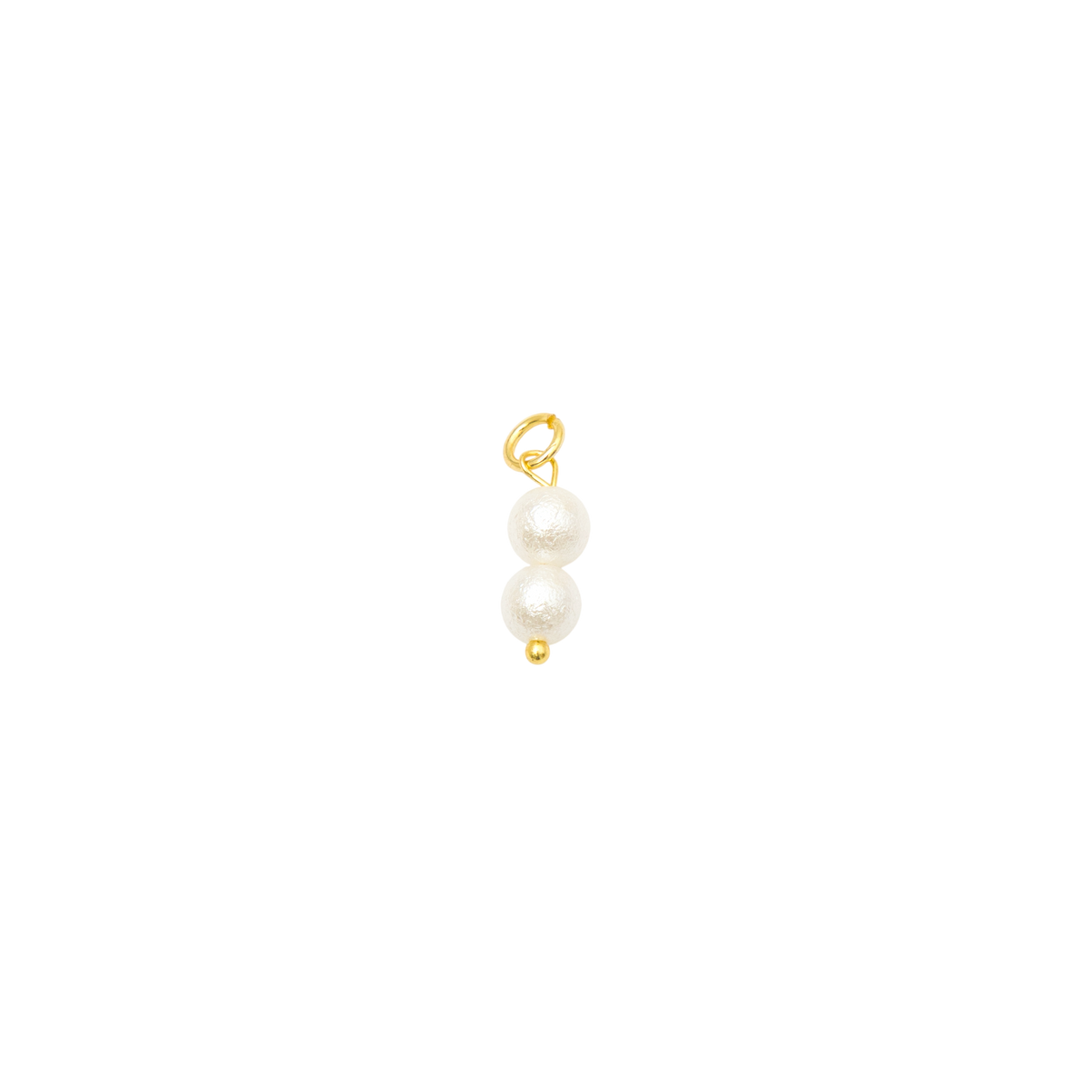 Double Pearl Charm cutout