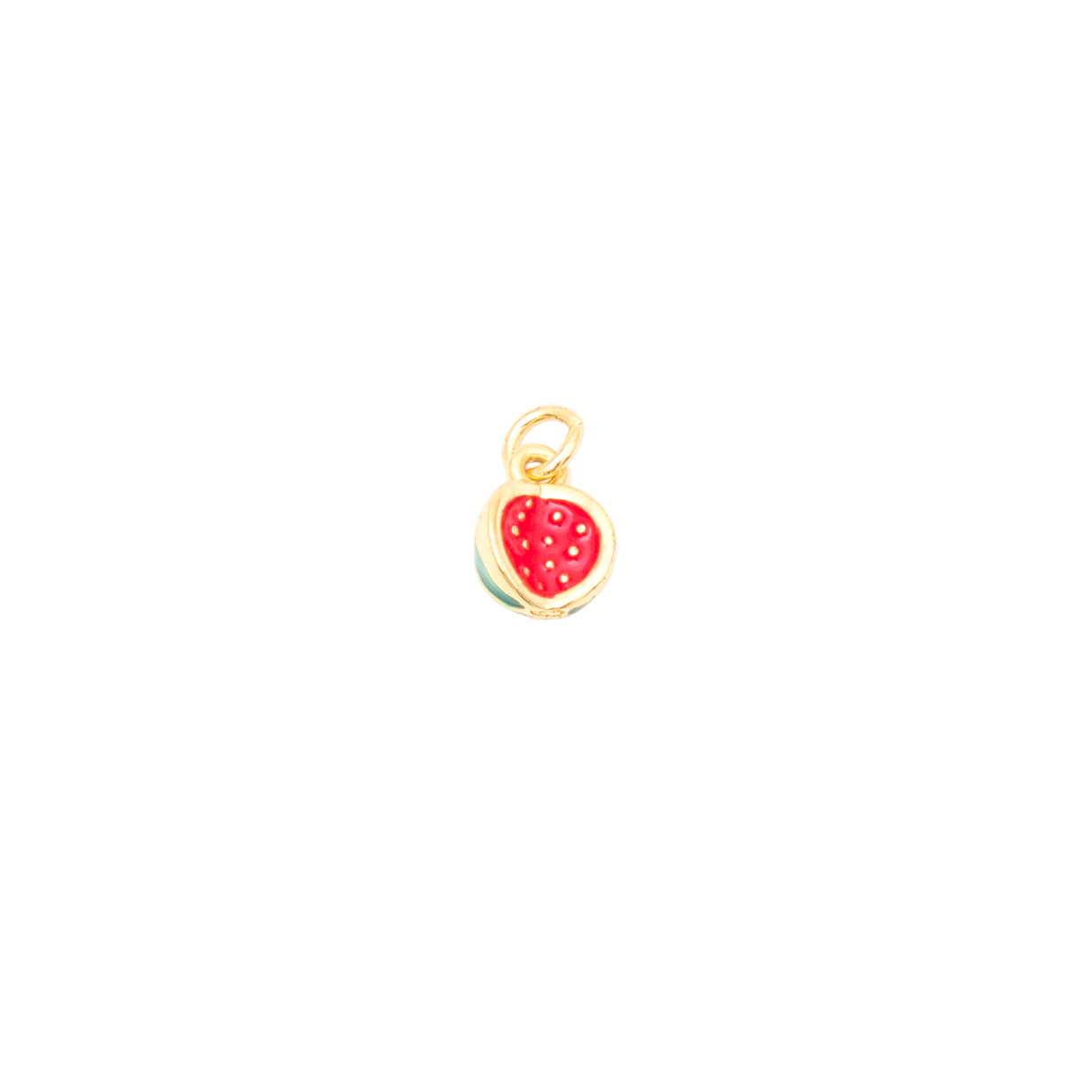 Strawberry Ball Charm cutout