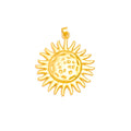 Sun Pendant Charm
