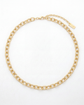 Oval Chain Necklace (Matte)