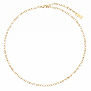 Oval Chain Necklace (Polished)