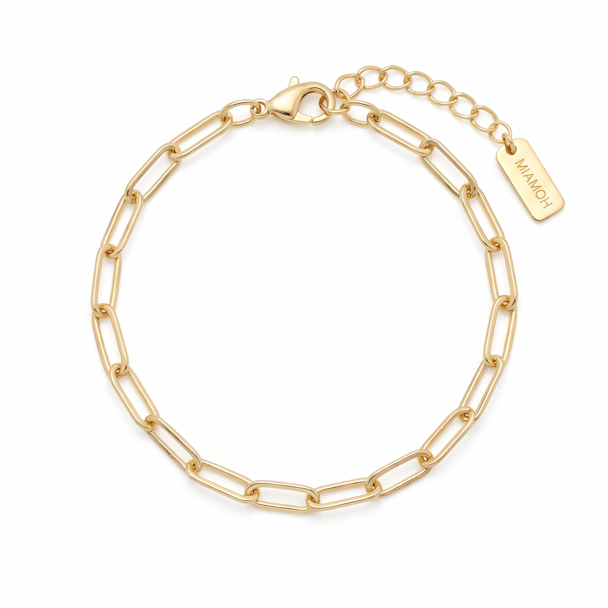 Paperclip Chain Bracelet