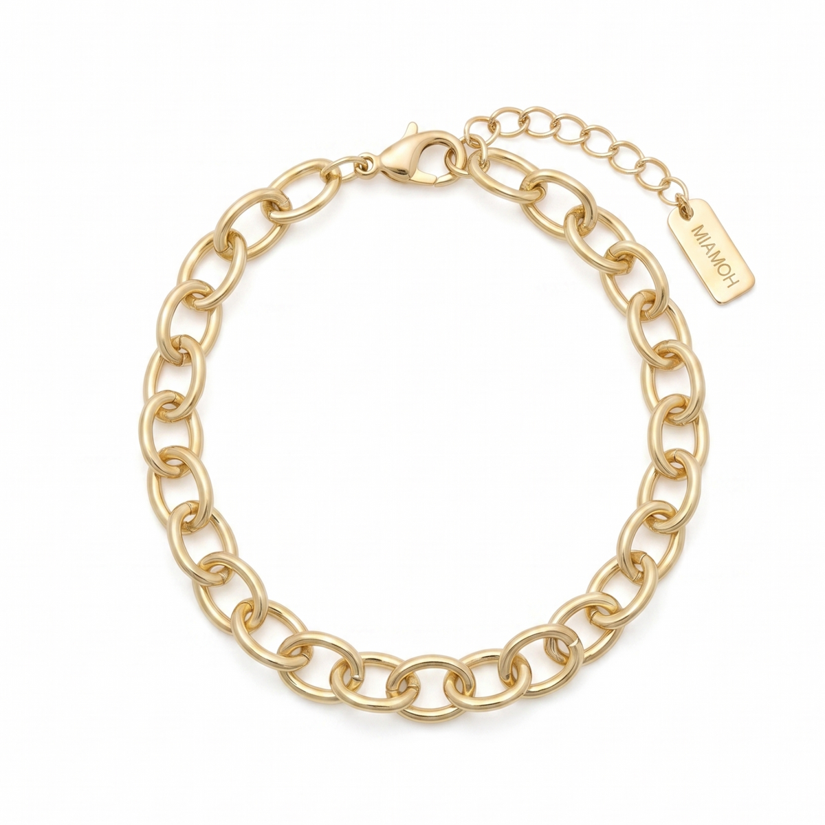 Chunky Oval Chain Bracelet