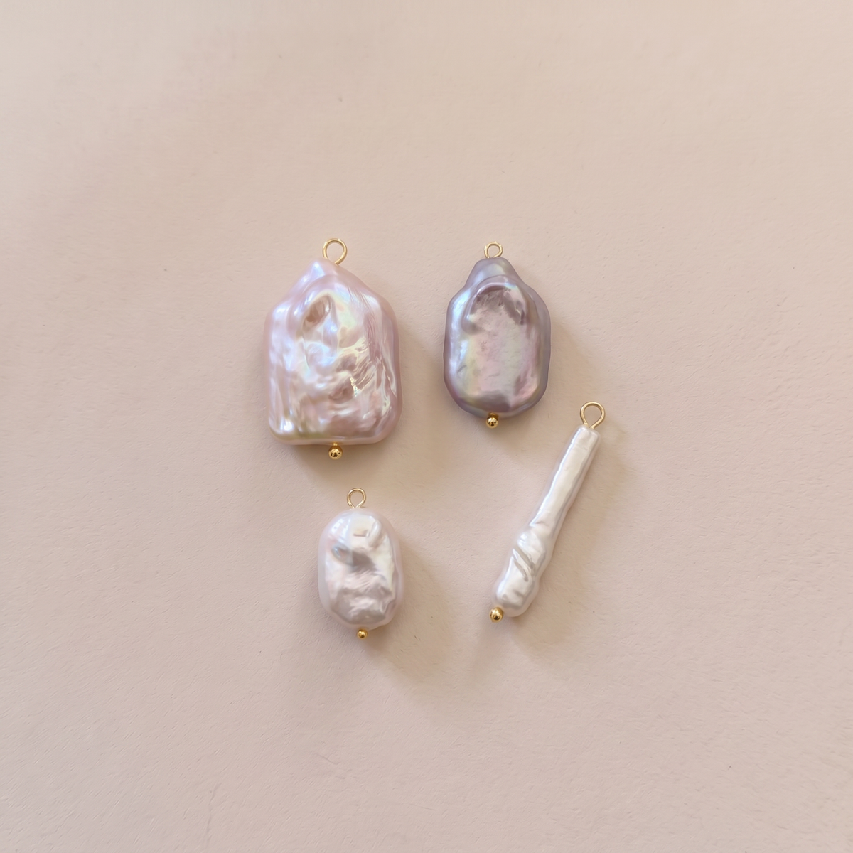 Baroque Pearl Charm - Ivory