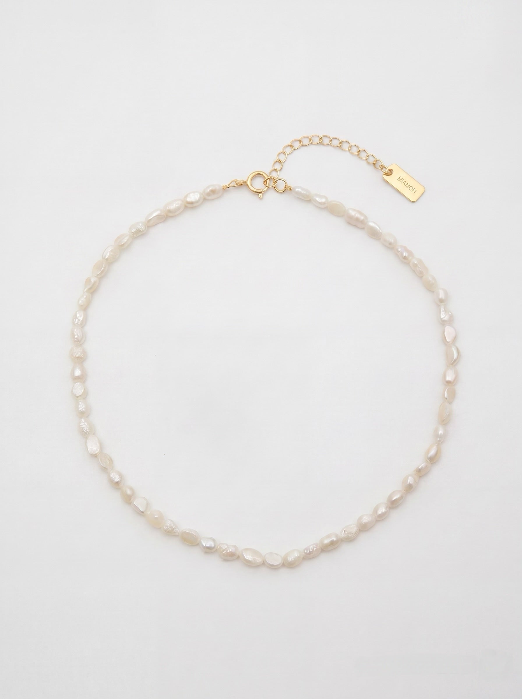 Pearl Necklace with Beaded Accents